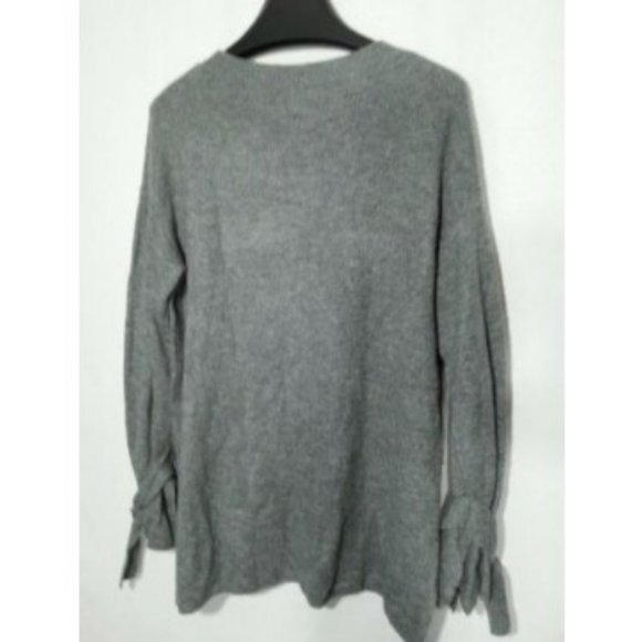 Halogen Tie Bell Sleeve Sweater Size Medium - Picture 6 of 9